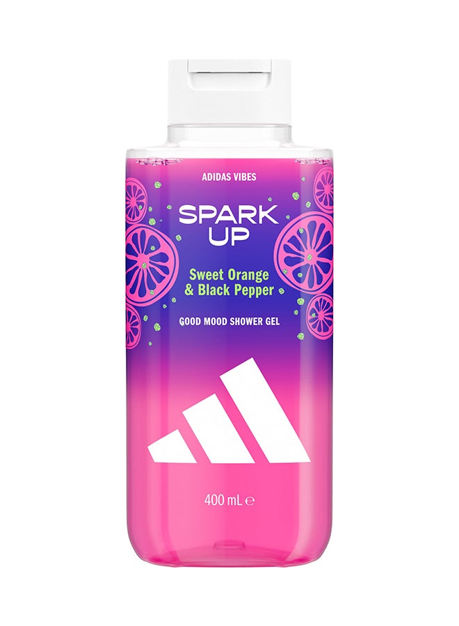 Adidas Vibes Spark Up Shower Gel 400ml - Image 1