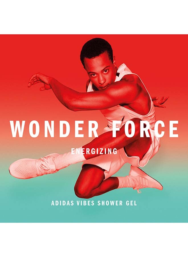 Adidas Vibes Wonder Force Shower Gel 400ml - Image 3