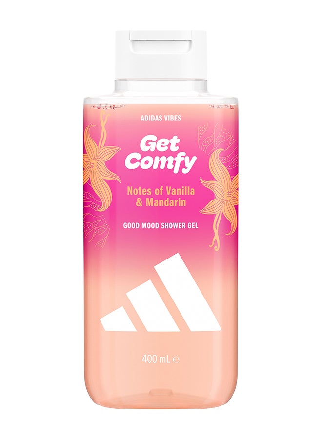 Adidas Vibes Get Comfy Shower Gel 400ml - Image 1