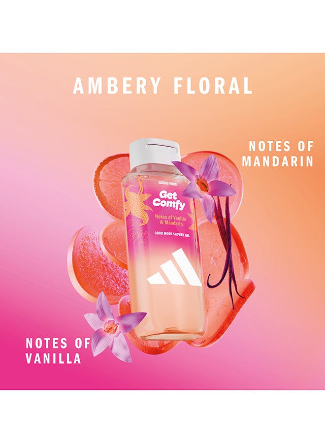 Adidas Vibes Get Comfy Shower Gel 400ml - Image 2