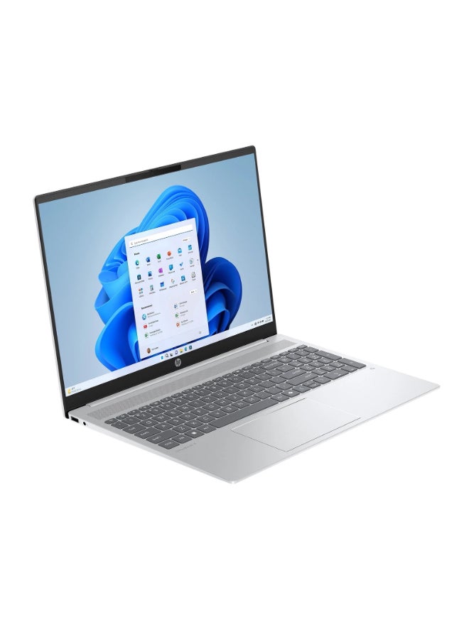 HP 16-AF1017WM Omnibook (Upgraded Version) Laptop With 16 Inch 2K IPS LED Display, Intel Core Ultra 7 255U Processor/16GB RAM DDR5/1TB SSD/Intel UHD Graphics/Windows 11/ English/Arabic Glacier Silver - Image 2