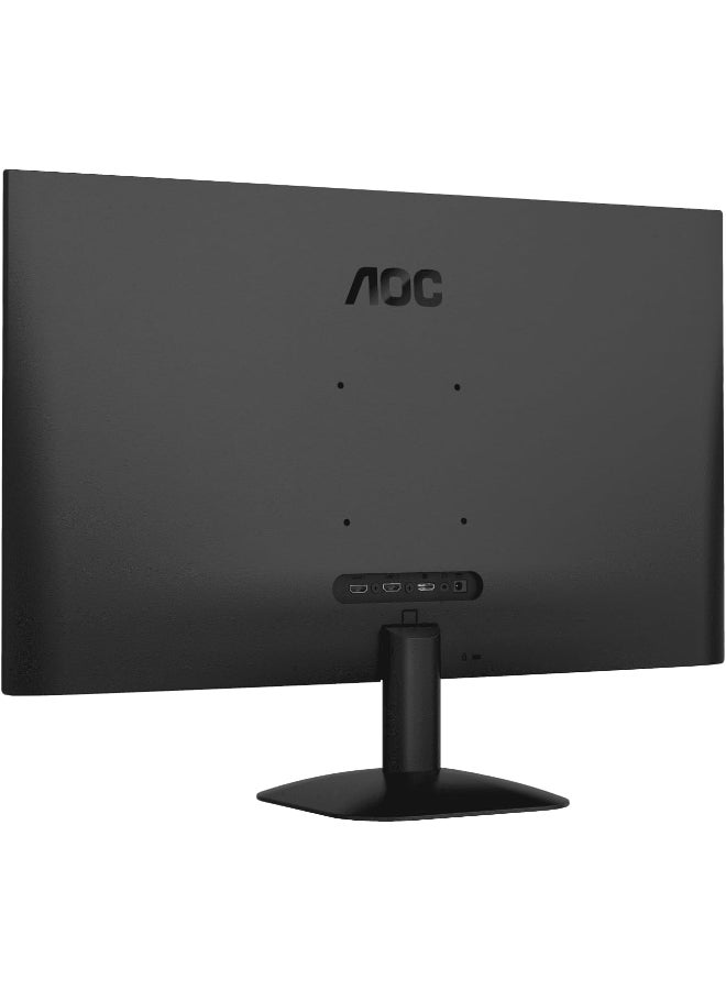 AOC 27-Inch 4K UHD Monitor – 3840×2160 @ 60Hz, IPS Panel, DisplayPort & HDMI, Ultra-Thin Bezel, Flicker-Free, Low Blue Light, Adjustable Stand U27B35-69 Black - Image 3