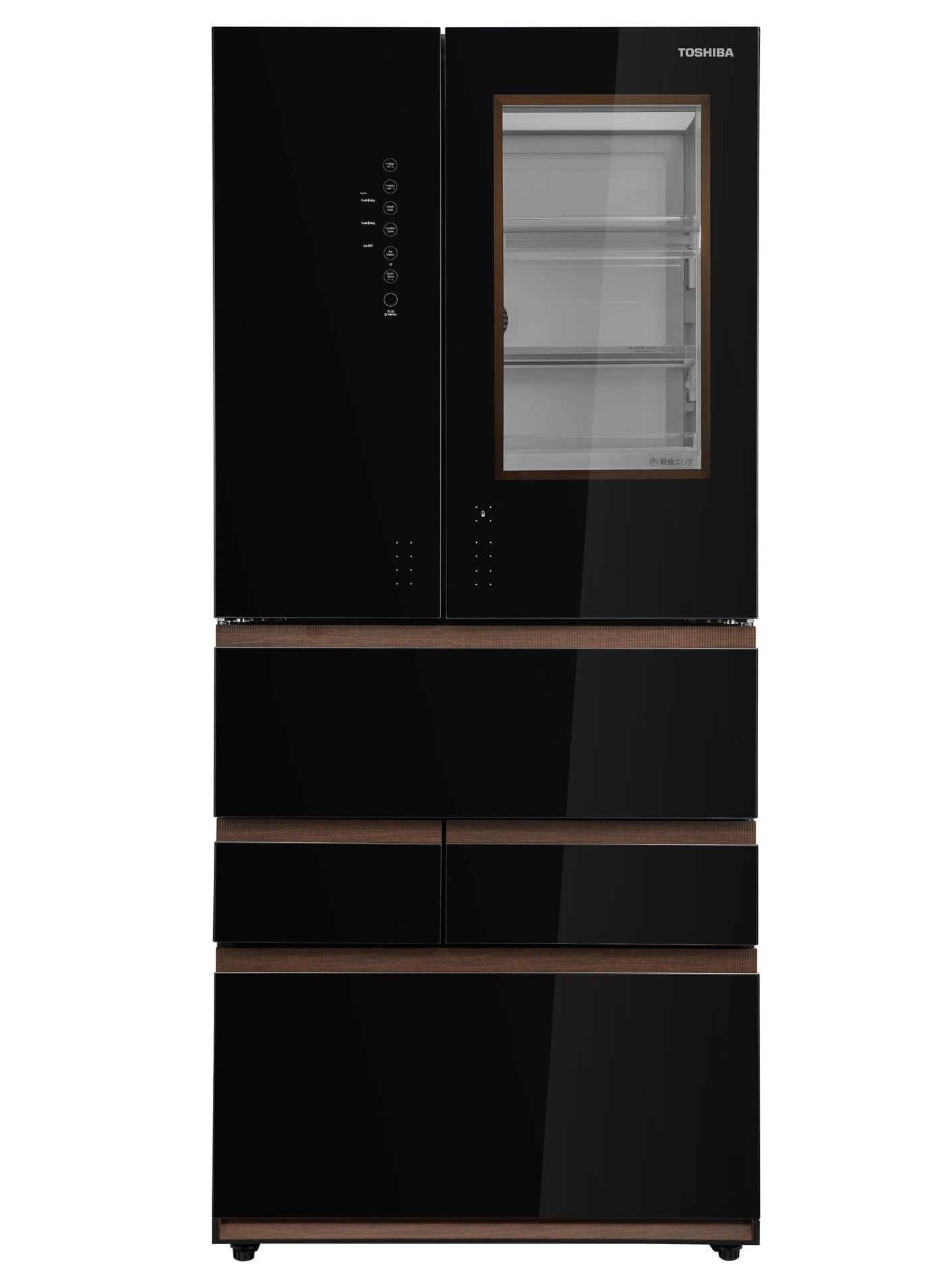 Refrigerator - 683 L - 6 Doors - Inverter technology - Tropical Compressor – XXL – Black Glass - GR-RM921WI-PGN(B1) GR-RM921WI-PGN(B1) black glass