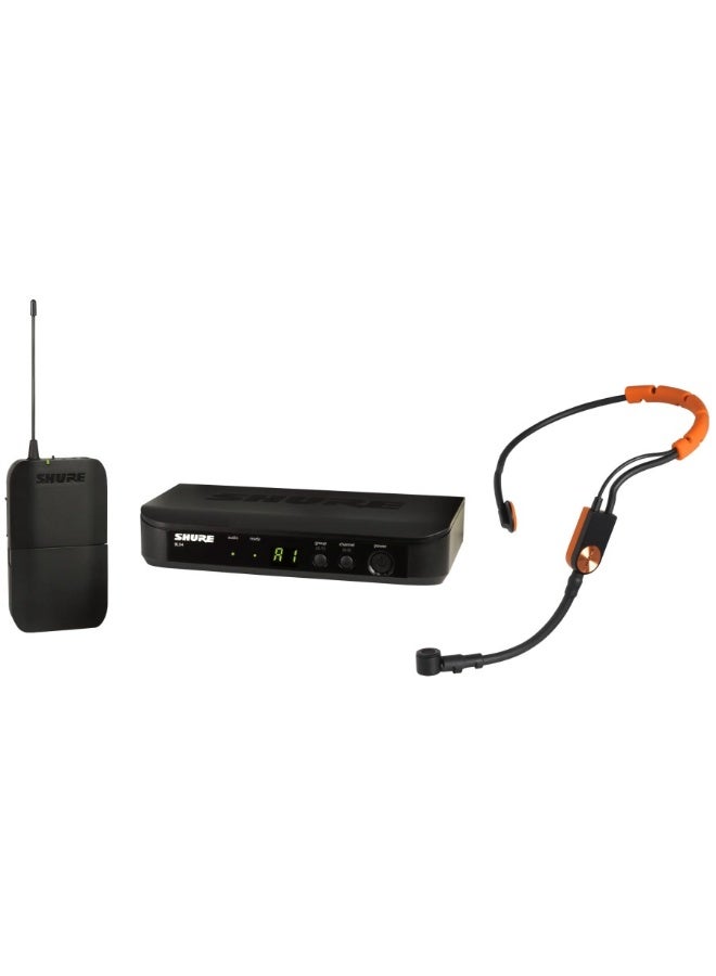 شور نظام سماعة الرأس الرياضية Shure BLX14UK/SM31X-K مع ميكروفون سماعة SM31FH - Image 1