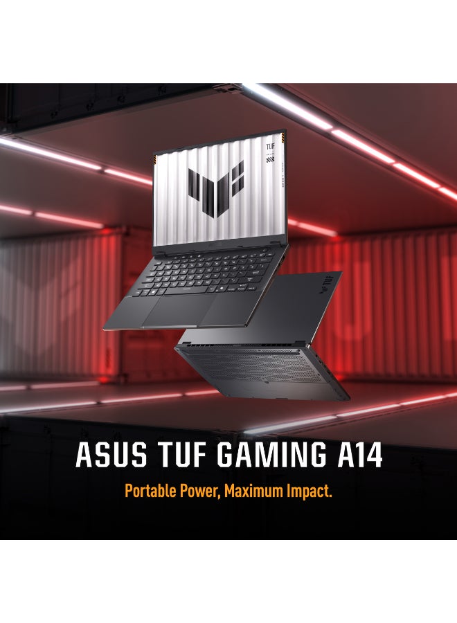 أسوس لابتوب TUF Gaming A14 بشاشة 14 بوصة، مع معالج AMD Ryzen™ AI Max+392 / 32 جيجابايت RAM / 1 تيرابايت SSD / ويندوز 11 هوم - Image 2