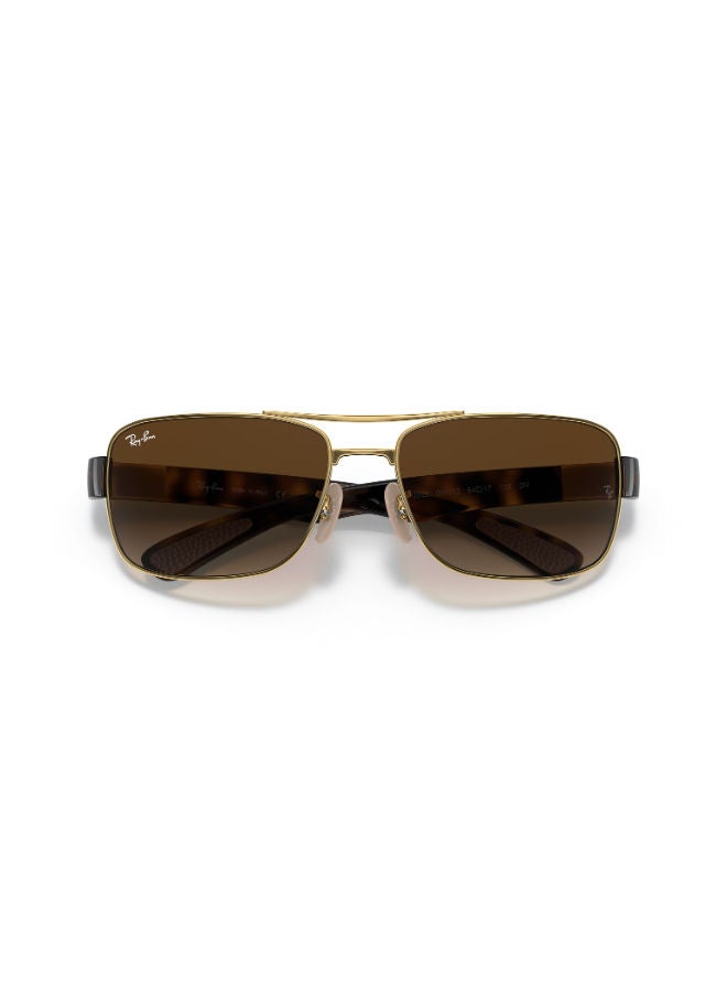 Ray-Ban Men's Full Rimmed Square Sunglasses 0RB3522 - Image 5