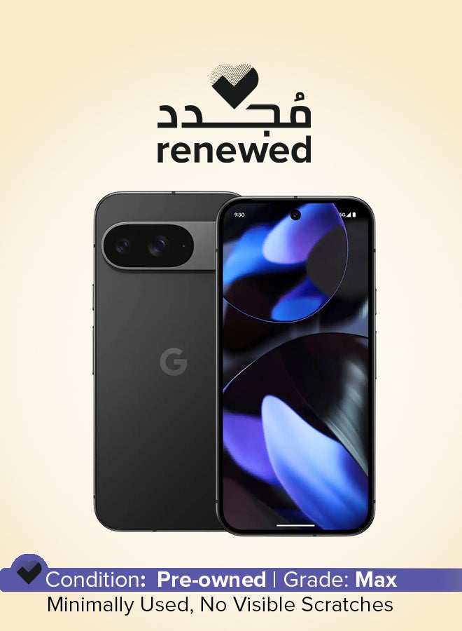 Google Renewed - Google Pixel 9 Obsidian 128GB 5G LTE - International Version - Image 1