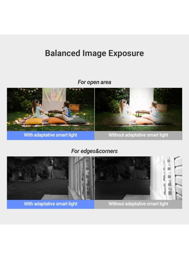 EZVIZ C90 Dual Lens (4MP+4MP) Wi-Fi Outdoor Security Camera, 360° Surveillance Cameras, CCTV Cameras, Colour Night Vision, AI Person/Vehicle Detection, Two-Way Audio, Alexa, Waterproof - Image 4