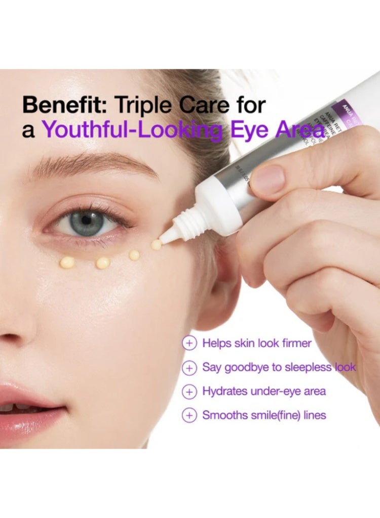 Anua Eye Cream with Nano Retinol 0.1% for Fine Lines, Firming Care & Smoother Brighter Under-Eye Skin 30gml - Image 4