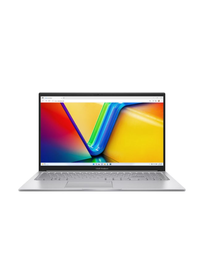 أسوس لابتوب فيفو بوك (نسخة محدثة) بشاشة 15.6 بوصة بدقة Full HD (1920x1080)، مع معالج Core 7 150U/ذاكرة RAM سعة 16GB DDR5/قرص SSD سعة 512GB/نظام Windows 11 - Image 1