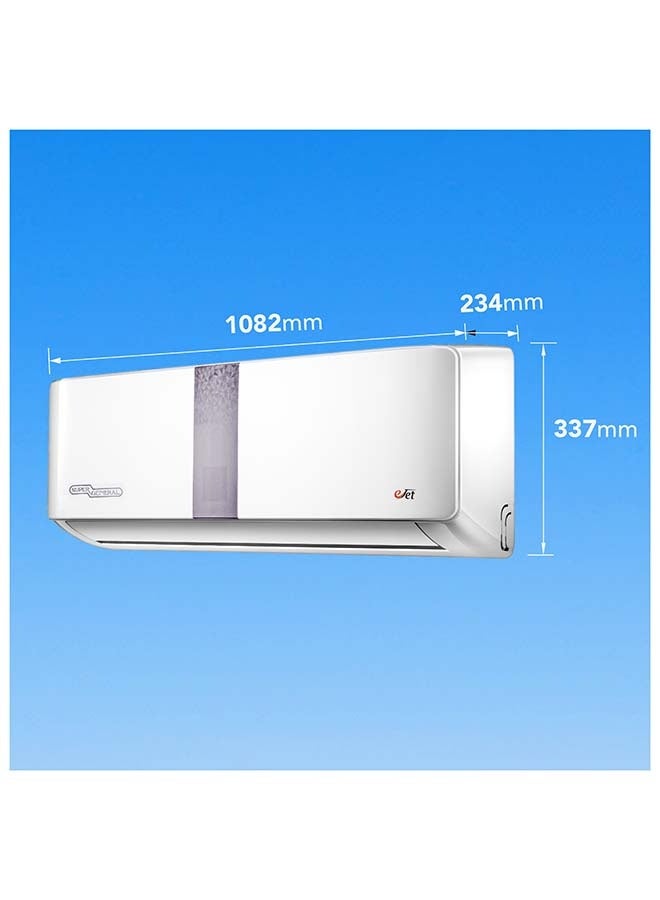 سوبر جنرال مكيف هواء سبليت 2 طن، ضاغط دوار T3، T1-23200 BTU، T3-20000 BTU، دوران 4 اتجاهات، وضع النوم، إعادة التشغيل التلقائي، تنظيف ذاتي، كفاءة الطاقة R-410A، وظيفة الذاكرة - Image 4