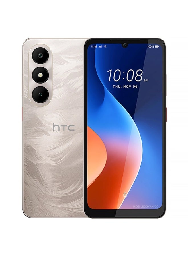 إتش تي سي Wildfire E7 Life 4G Dual SIM Champagne Gold 4+12GB RAM 128GB – Middle East Version - Image 1