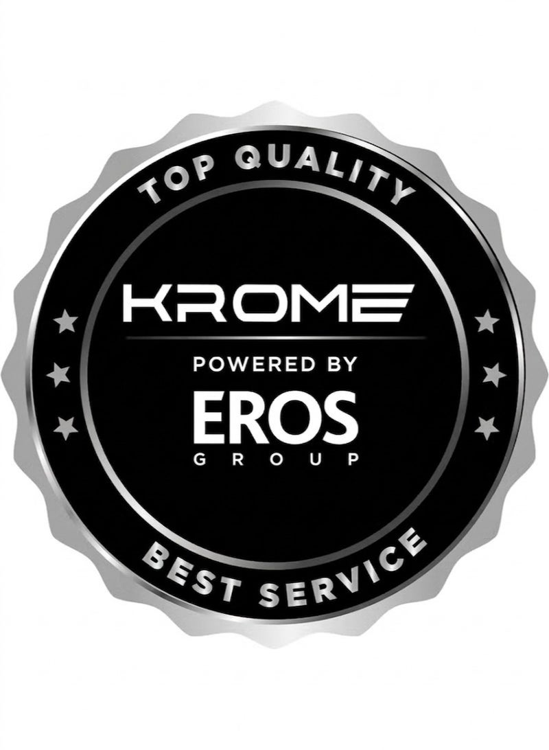 كروم KROME 7 kg Front Load Washing Machine – BLDC Inverter Motor, 1200 RPM High Spin Speed, 12 Wash Programs, LED Display, (KR-WMFL712K / white) KR-WMFL712K white - Image 3