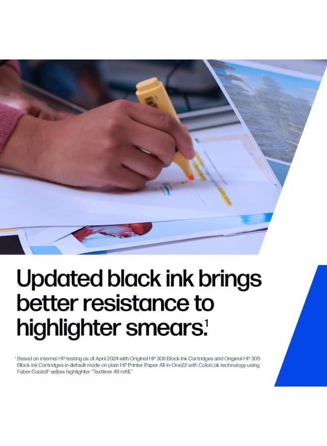 HP 654 Black Original Ink Advantage Cartridge | 400 pages | DeskJet IA 2975, IA 2976, IA 2978, IA 4376|7FP39UE Black - Image 3