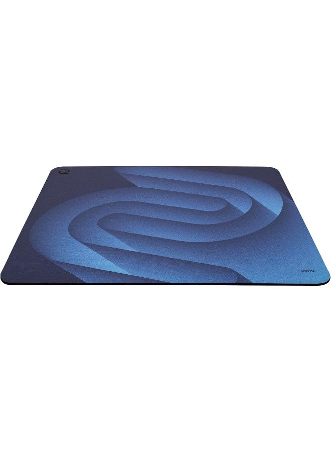 BenQ ZOWIE G-SR-SE Blue II Large Esports Gaming Mouse Pad, Moisture Resistant Cloth, Smooth and Controlled Glide, High Density Rubber Pad with Medium Softness, Anti-Slip base (G-SR-SE-ZC07) blue - Image 1