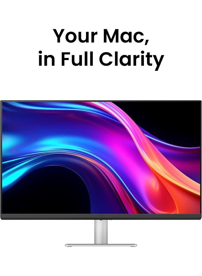 BenQ MA320UP 32” 4K 3840x2160 Nano Gloss Monitor for MacBook, Dual USB-C 90W/15W PD,Mac Color Match,550 nits,Integrated Mac Controls,Ergonomic Design,3W x2 Speakers,97% P3 Colors silver - Image 5
