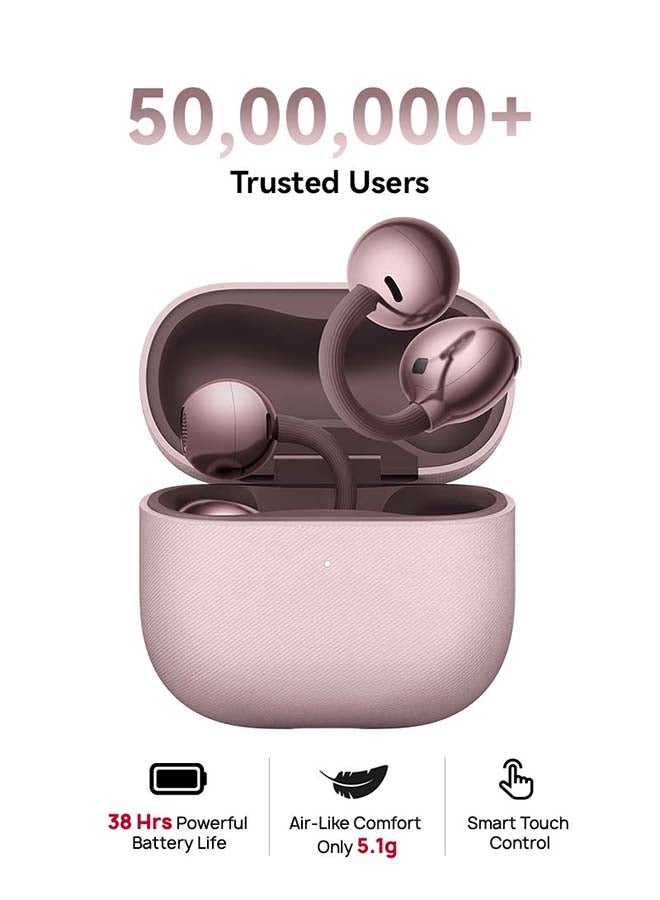HUAWEI FreeClip 2 Wireless Earphones, Bluetooth Earbuds, Airy C-bridge Design, Adaptive Open-ear Listening, Crystal-clear Calls, 38 Hours Long Battery Life, Compatible with iOS & Android, IP57 With Free Loss Care Berry Purple purple - Image 1