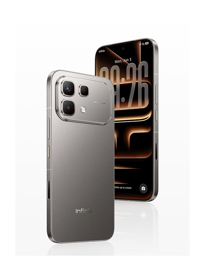 إنفينيكس Note 60 5G Smartphone 8GB RAM 256GB Storage, Dual SIM Android Mobile Phone – Mist Titanium - Image 1