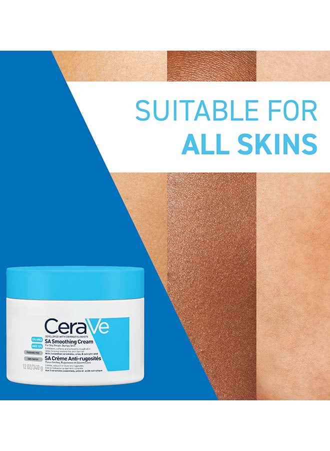 CeraVe Sa Smoothing Cream With Salicylic Acid For Dry, Rough & Bumpy Skin 340grams - Image 5