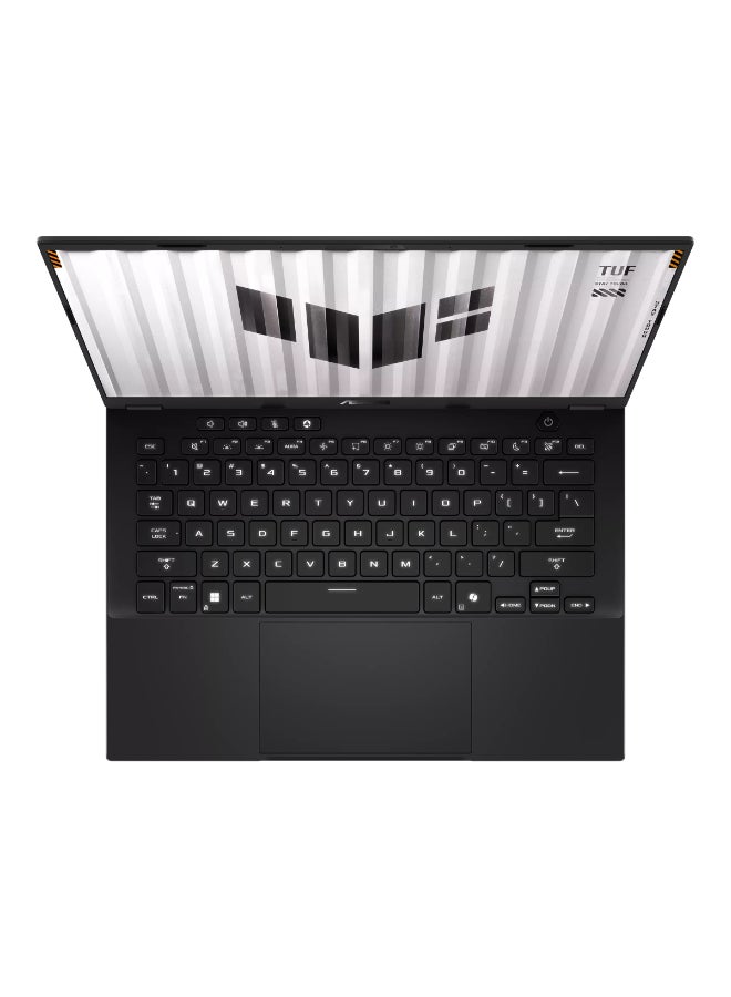 أسوس لابتوب TUF للألعاب (إصدار مطور) بشاشة IPS مقاس 16 بوصة بدقة WUXGA (1920x1200) ومعدل تحديث 144 هرتز، معالج Intel Core 7 2600، ذاكرة وصول عشوائي 16 جيجابايت DDR5، قرص صلب SSD بسعة 1 تيرابايت، بطاقة رسومات Nvidia GeForce RTX 5050 بسعة 6 جيجابايت، نظام تشغيل Windows 11، يدعم اللغتين الإنجليزية والعربية، اللون أسود الإنجليزية/العربية - Image 2