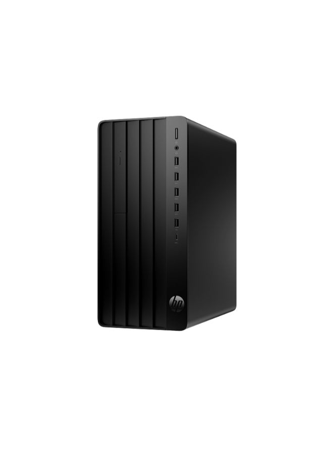 HP برو تاور 290 G9 بمعالج Core i3-13100/ذاكرة وصول عشوائي 8 جيجابايت DDR5/قرص صلب SSD بسعة 256 جيجابايت/نظام تشغيل DOS (بدون ويندوز)/اللغة الإنجليزية/العربية، اللون أسود english_arabic أسود - Image 2