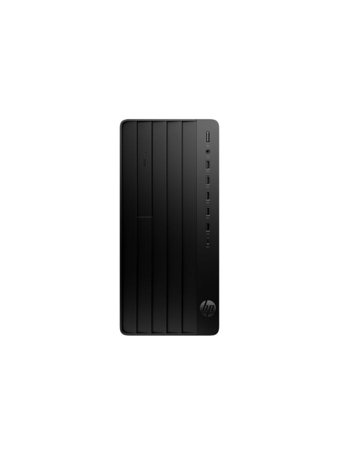 HP برو تاور 290 G9 بمعالج Core i3-13100/ذاكرة وصول عشوائي 8 جيجابايت DDR5/قرص صلب SSD بسعة 256 جيجابايت/نظام تشغيل DOS (بدون ويندوز)/اللغة الإنجليزية/العربية، اللون أسود english_arabic أسود - Image 1