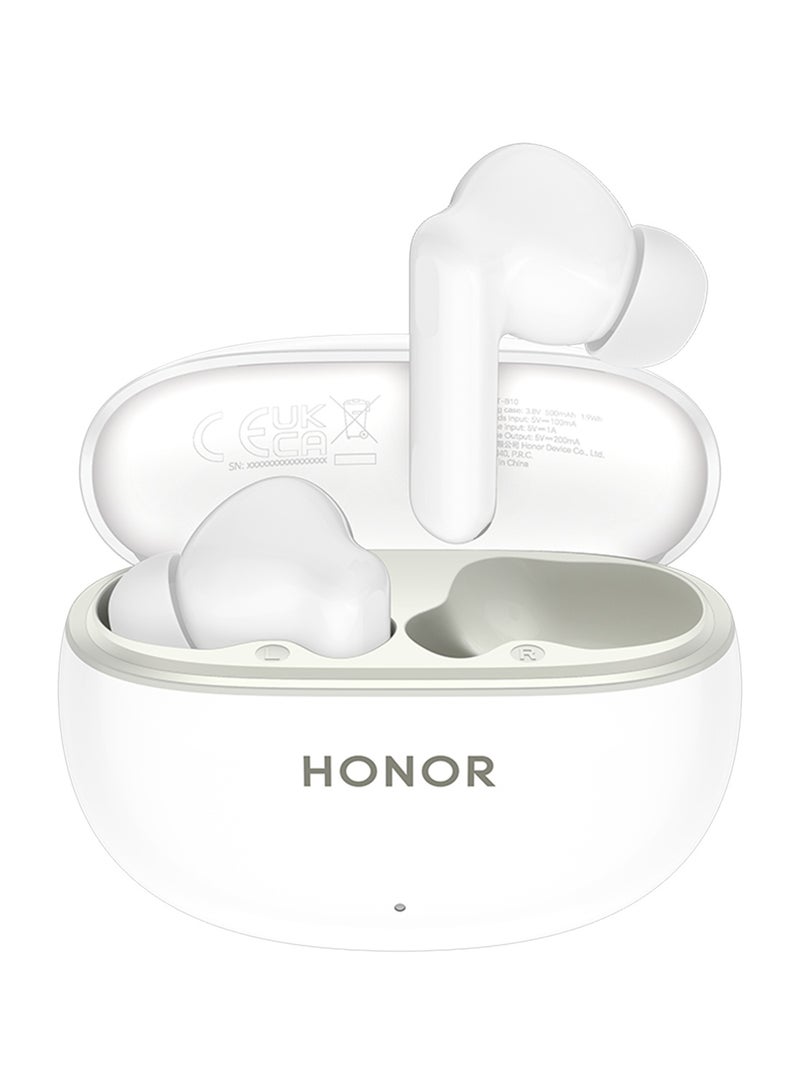 هونور سماعات HONOR X10 Lite اللاسلكية مع إلغاء الضوضاء النشط، سائق ديناميكي 12.4 مم، عمر بطارية 45 ساعة، تقليل ضوضاء المكالمات بالذكاء الاصطناعي، سماعات مقاومة للماء IP54، بلوتوث 5.3، تحكم باللمس الذكي - Image 3
