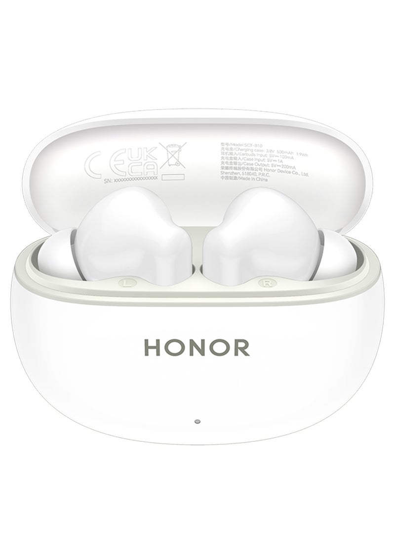 هونور سماعات HONOR X10 Lite اللاسلكية مع إلغاء الضوضاء النشط، سائق ديناميكي 12.4 مم، عمر بطارية 45 ساعة، تقليل ضوضاء المكالمات بالذكاء الاصطناعي، سماعات مقاومة للماء IP54، بلوتوث 5.3، تحكم باللمس الذكي - Image 5