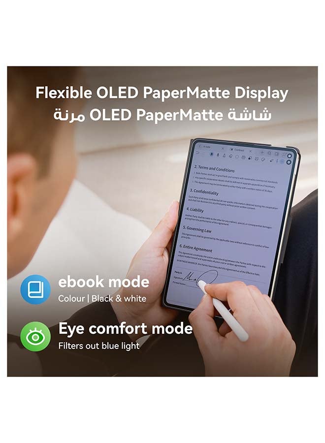 هواوي جهاز MatePad Mini اللوحي بشاشة OLED مرنة مقاس 8.8 بوصة بلون أخضر ربيعي 12 جيجابايت RAM 256 جيجابايت شاحن فائق 66 واط واي فاي + غطاء + قلم M - النسخة المخصصة للشرق الأوسط - Image 2