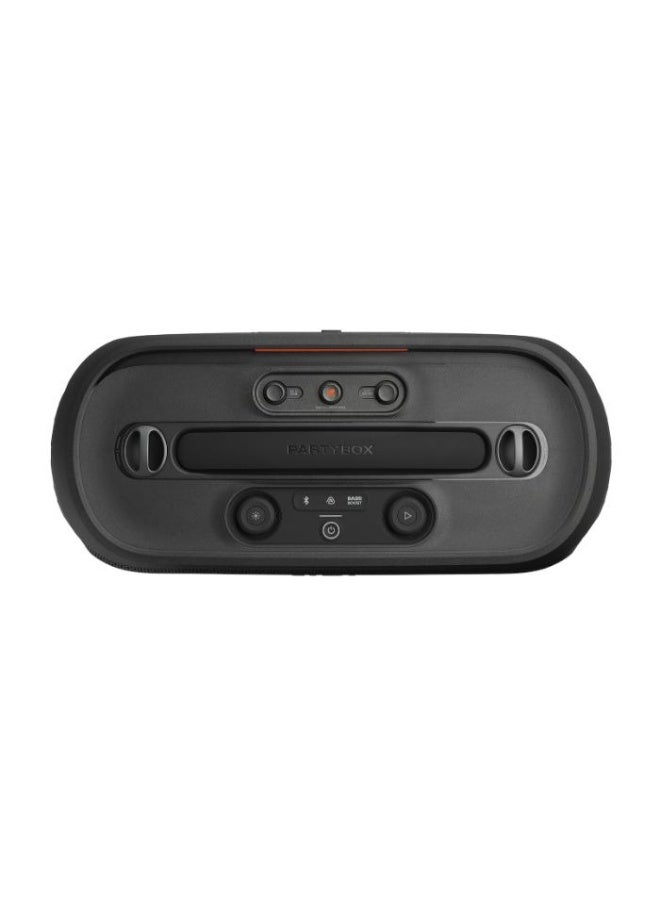 جي بي إل JBL PartyBox On-The-Go 2 Portable Bluetooth Party Speaker with Wireless Mic, Dynamic Lightshow, 15-Hour Playtime, Splashproof, Handle & Shoulder Strap – Powerful JBL Pro Sound JBLPARTYBOXOTG2BUK black - Image 5