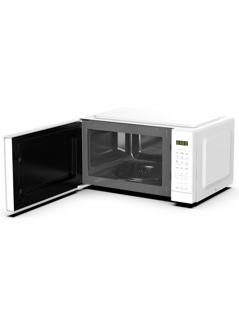 Hisense 20L Solo Microwave Oven, 700W Output Power, Express Start, 24 Present Menus, Membrane Digital Control, 10 Power Levels, Defrost Function, Door Safety Lock, (H20MOWS15 White) 20 L 700 W H20MOWS15 White - Image 4