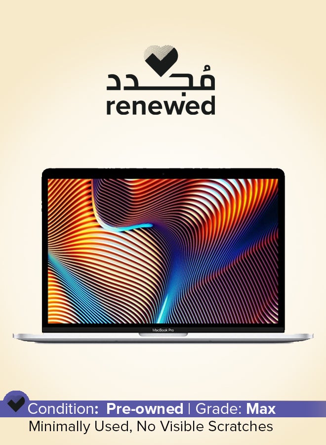 ابل  مجدد - لابتوب ماك بوك برو A2159 (2019) بشاشة HD مقاس 13.3 بوصة، مع معالج كور i5-8257U/رباعي النواة/ذاكرة RAM سعة 8 جيجابايت/256 جيجابايت مع رسومات إنتل إيريس بلس 645 - Image 1