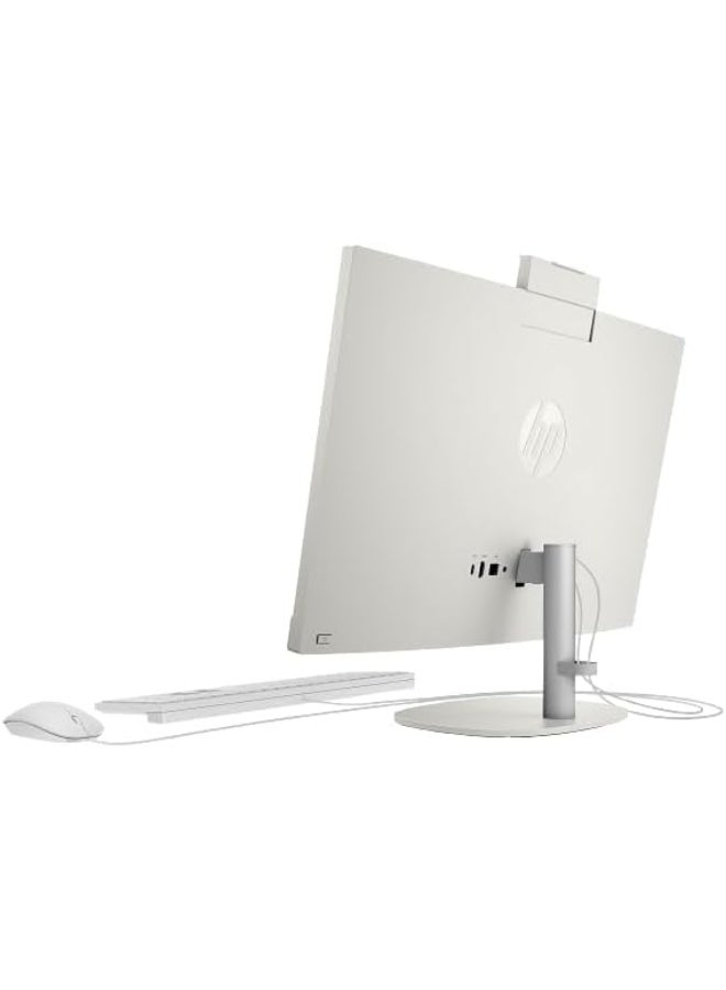 HP 24-cr1002I الكل في واحد مع شاشة 23.8 بوصة، معالج كور ألترا 7-155U/16 جيجابايت رام/512 جيجابايت SSD/رسومات إنتل إيريس XE/ويندوز 11 هوم - Image 3