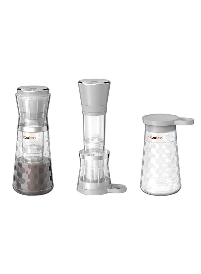Cold Brew Coffee Maker 0.6 L 2 W 800100018 White Glass