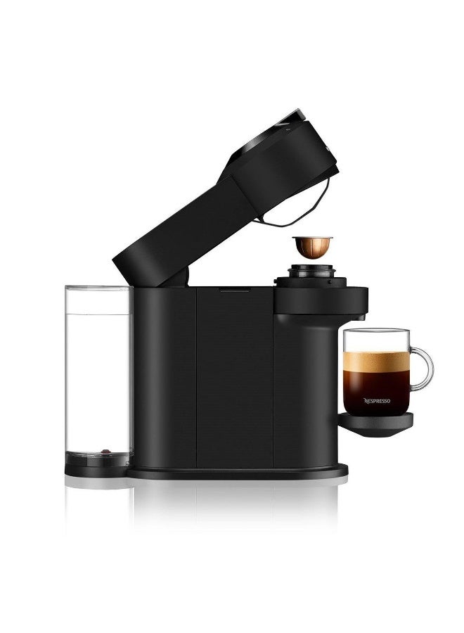 نسبرسو Vertuo Next Coffee Machine, Matt Black With Milk Frother 1.1 L 1500 W GCV1-GB-MB-NE+3694BK Matt Black - Image 2