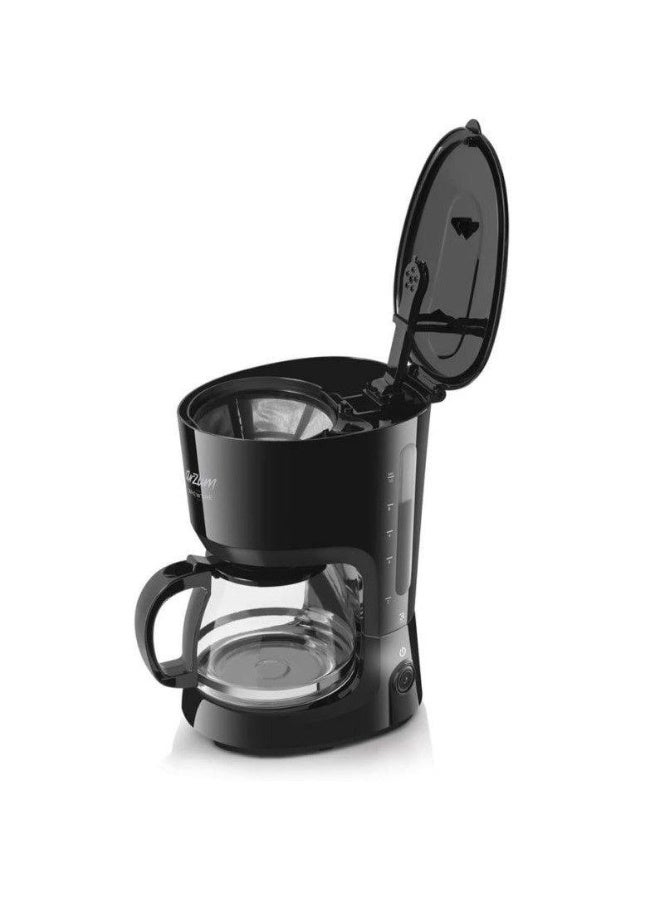 أرزوم Coffee Maker, 1.25L, Glass Jug,  Keep Warm Function 1.25 L 750 W AR3046 black - Image 3