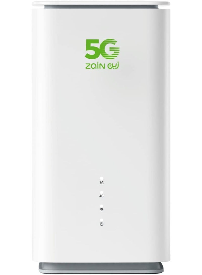 أوبو جهاز توجيه 5G CPE T1A Wi-Fi 6 (AX1800) - سرعات تصل إلى 1775 ميجابت في الثانية - سرعات تنزيل تصل إلى 4.07 جيجابت في الثانية / يدعم حتى 32 مستخدم متزامن - يدعم جميع المشغلين - CTC03 - أبيض - Image 1