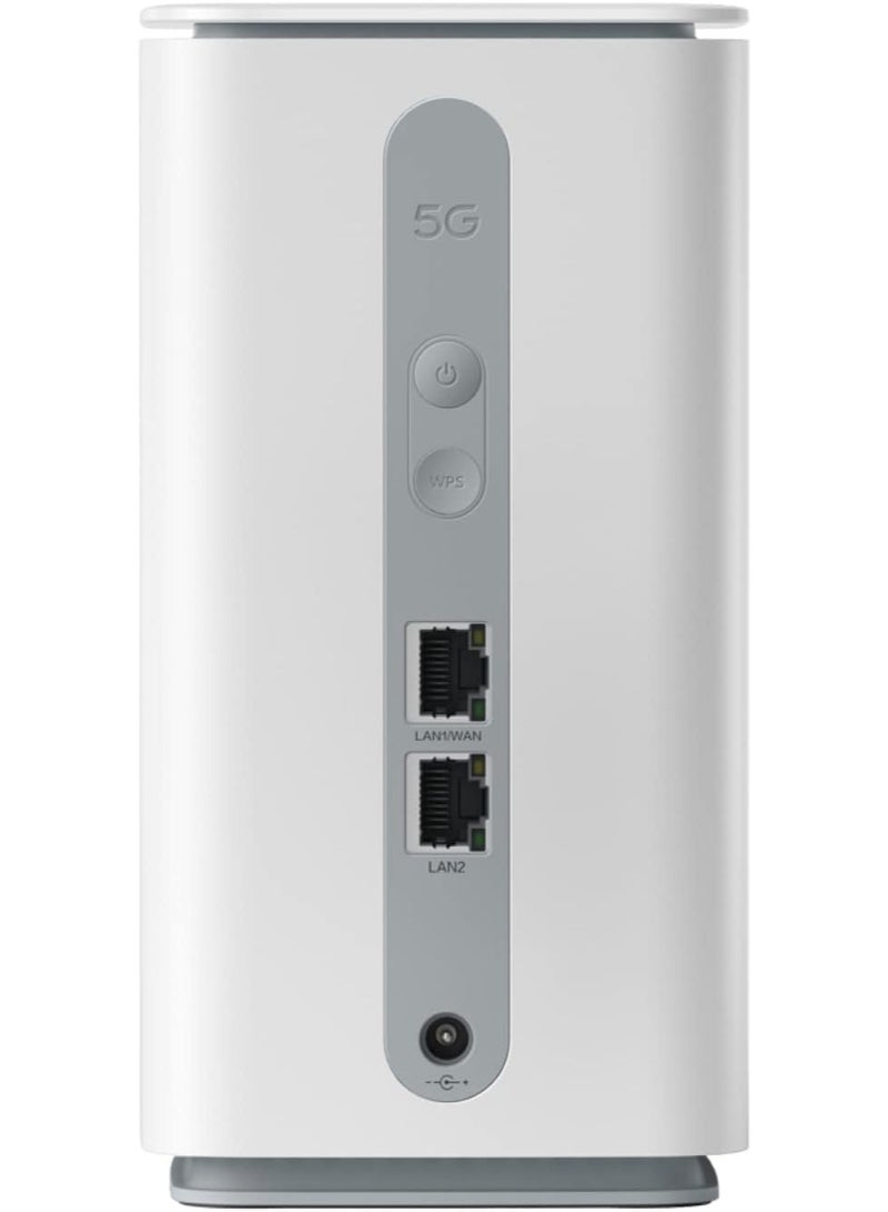 أوبو جهاز توجيه 5G CPE T1A Wi-Fi 6 (AX1800) - سرعات تصل إلى 1775 ميجابت في الثانية - سرعات تنزيل تصل إلى 4.07 جيجابت في الثانية / يدعم حتى 32 مستخدم متزامن - يدعم جميع المشغلين - CTC03 - أبيض - Image 2