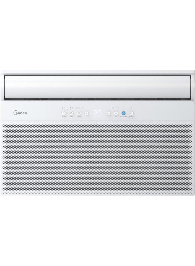 Midea Window AC,  Wonder, 18,000 BTU, Cold Only, R32, Inverter Compressor WDV18CDWGKSA white - Image 1