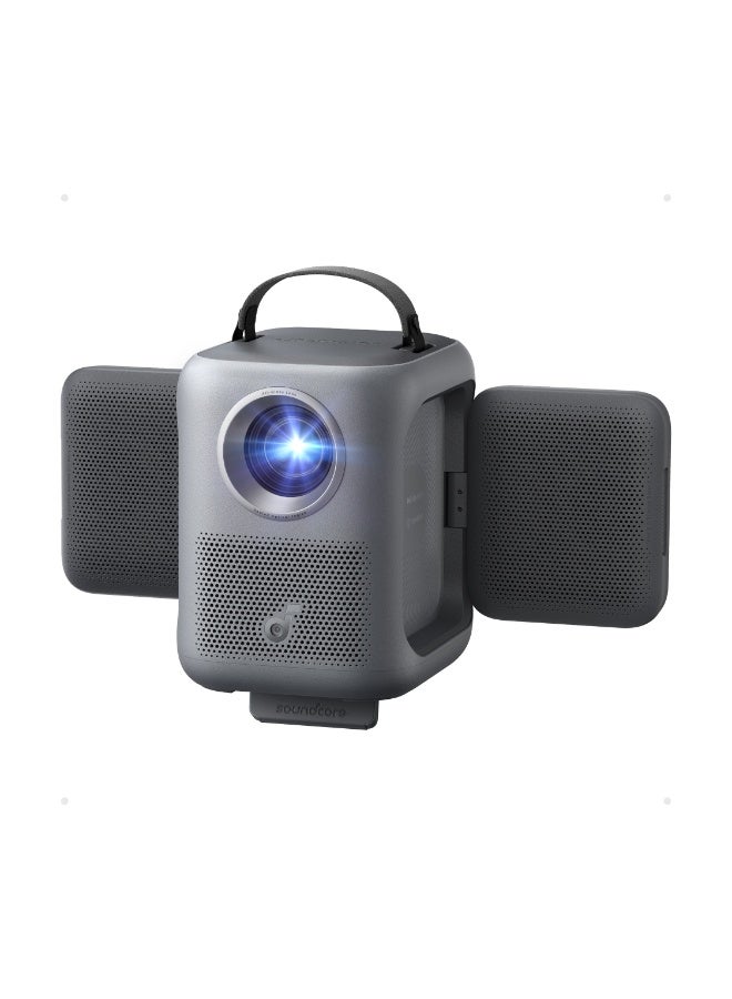 Soundcore Nebula P1i Smart Projector with WiFi and Bluetooth, Flippable Speakers, 2.0 Dolby Audio, 380 ANSI Lumens, Full HD 1080P, All-Glass Lenses, Dual 10W Stereo, GTV, Portable D2200211 Black - Image 1