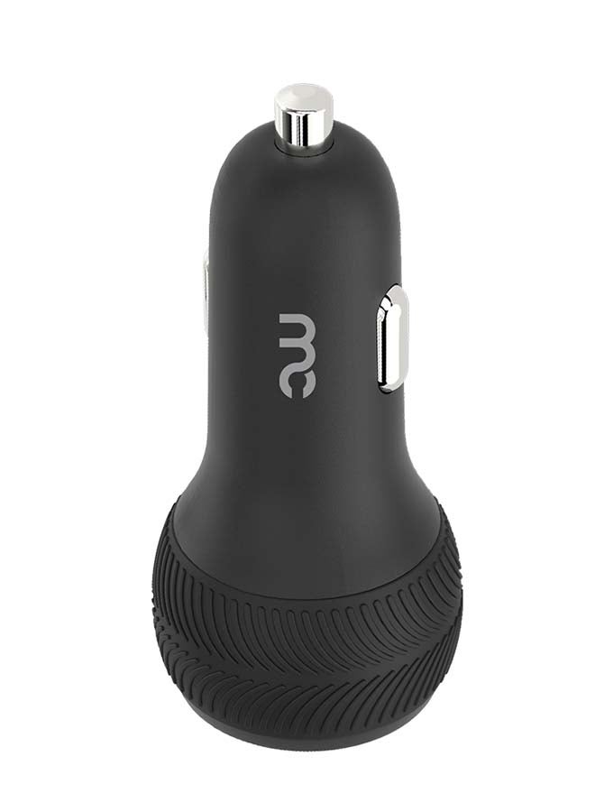 ماي كاندي شاحن سيارة Cc-D245 45W مزدوج Usb-C Pd لأجهزة Iphone و Samsung وأجهزة Usb-C، أسود - Image 2