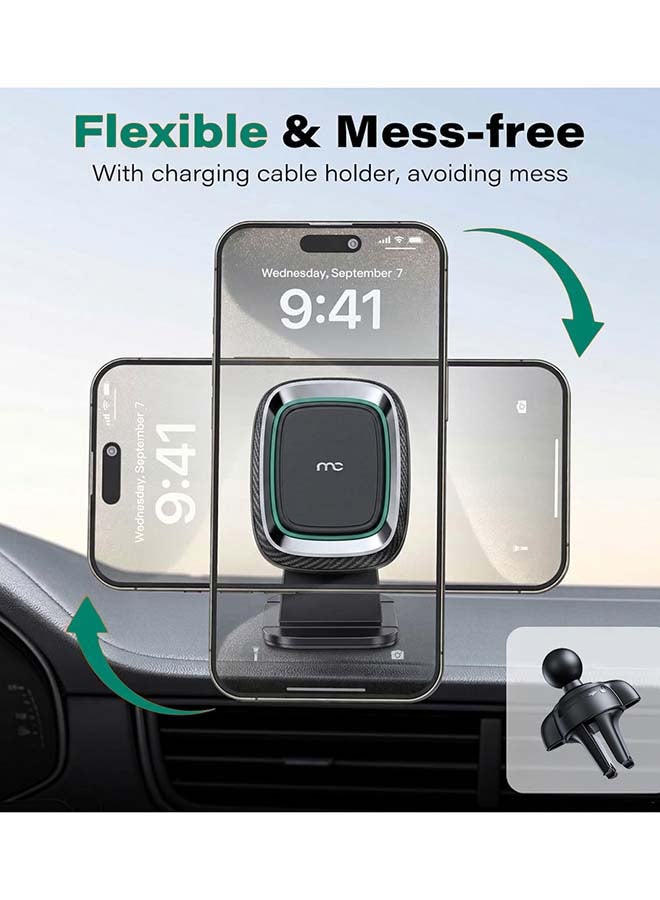 ماي كاندي UPH-3 Dashboard Car Holder – Black - Image 4