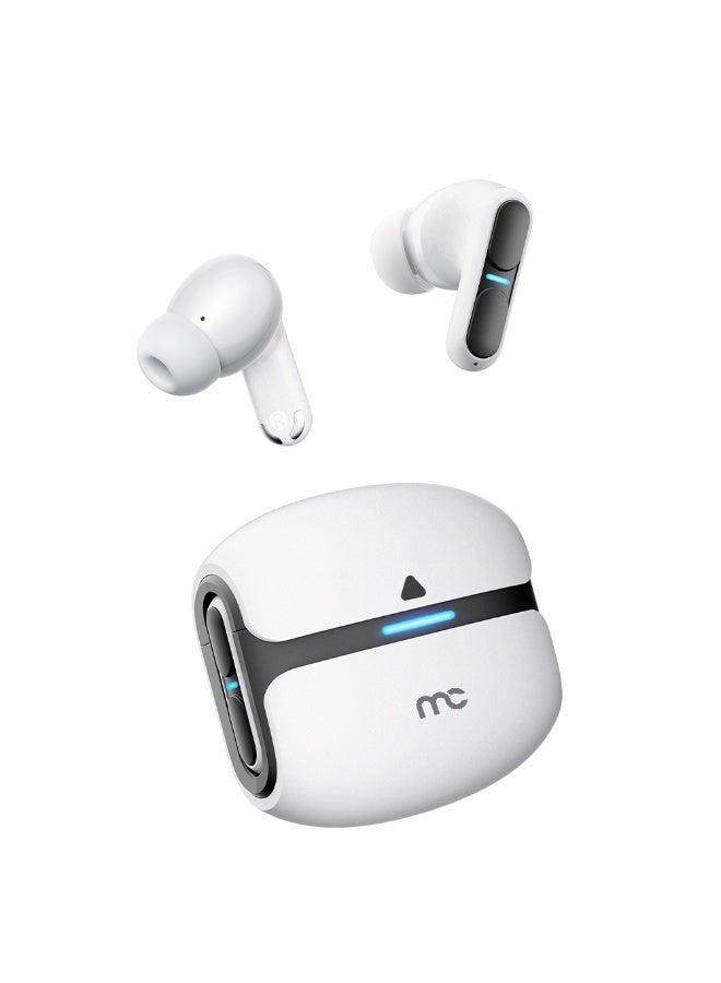 ماي كاندي سماعات أذن لاسلكية Mycandy TWS-D250 مع تقنية ENC - أبيض - Image 2