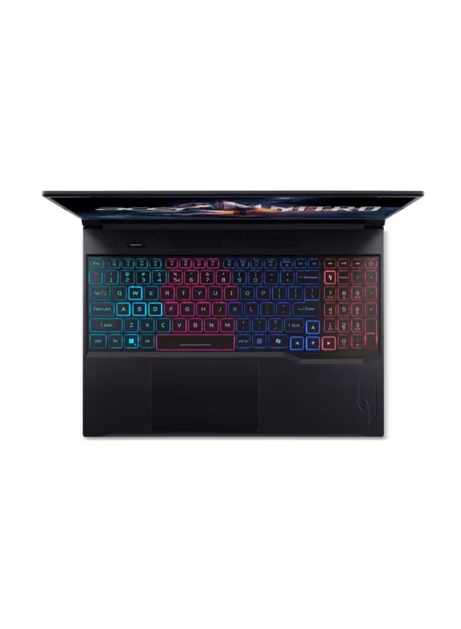 Acer Nitro V16 Slim Gaming Laptop With 16 Inch QHD (1920X1200) Display, Intel Core 7-240H Processor/32GB RAM DDR5/1TB SSD/6GB Nvidia RTX 5060 Graphics/Windows 11 Home/ English/Arabic Black - Image 4
