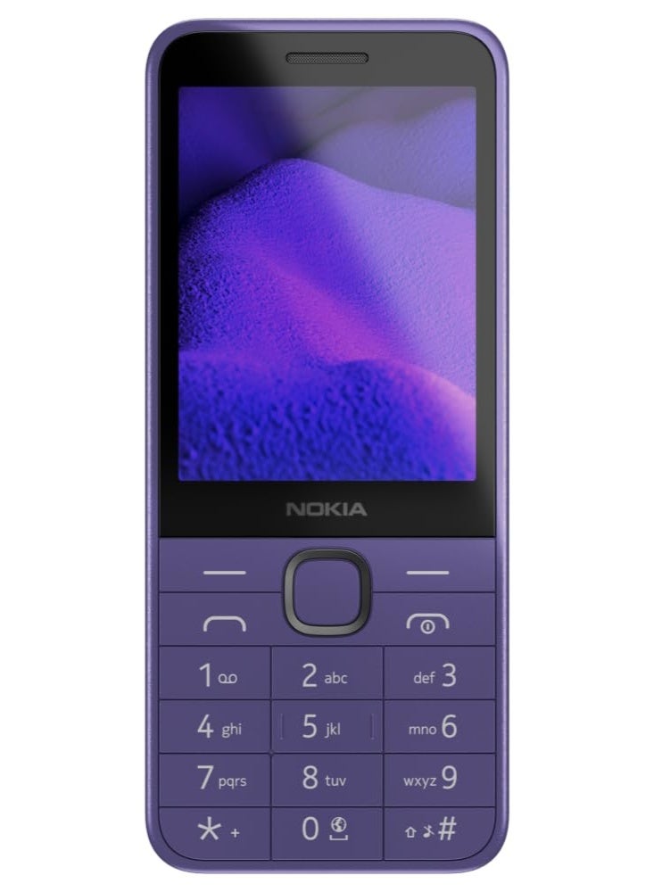 NOKIA 235 Dual SIM Purple 64MB RAM 128MB 4G - Middle East Version - Image 1