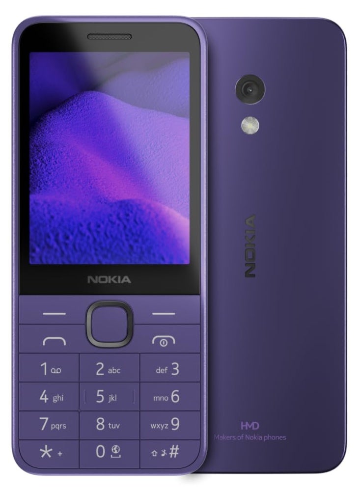 NOKIA 235 Dual SIM Purple 64MB RAM 128MB 4G - Middle East Version - Image 3
