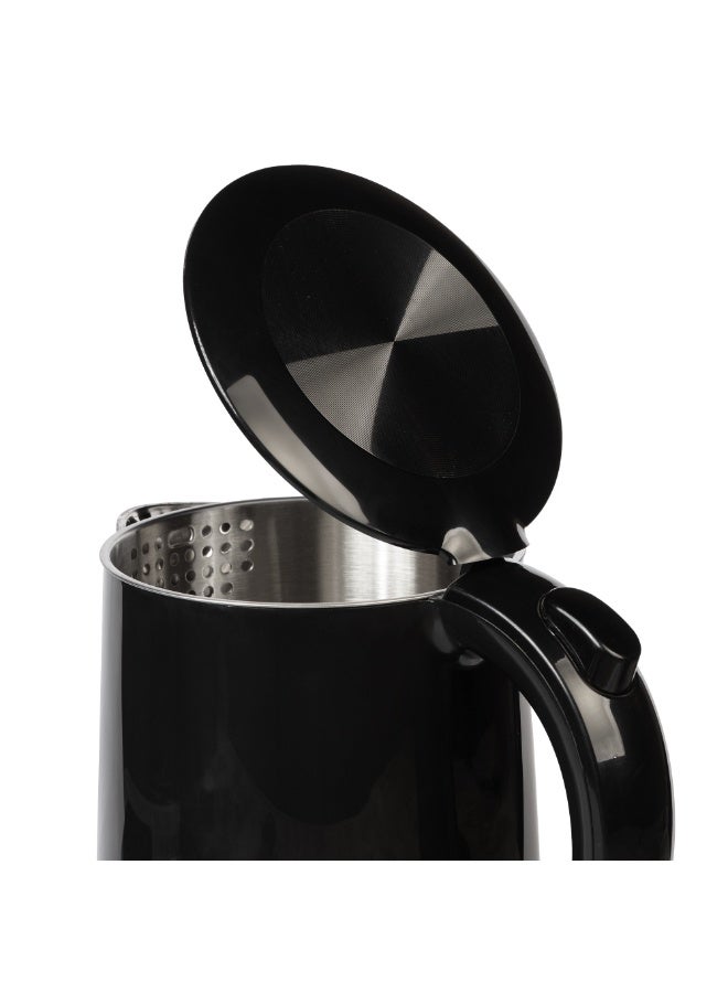 Mediatech Avero 1.7 L Digital Smart Kettle – 2200 W | Stainless-Steel Interior | Double-Wall Safety | Auto Shut-Off – Black MT-KDS001 1.7 L 2200 W MT-KDS001 Black - Image 4