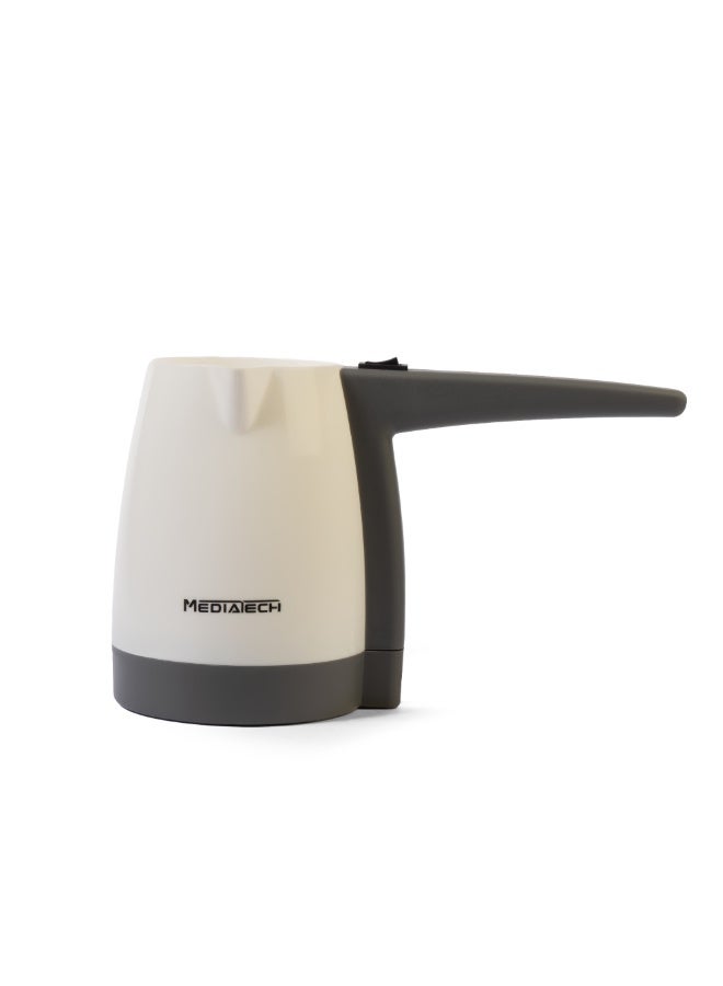Mediatech Turkish Coffe Maker, 600 Watt, 330ml, 5 Cups, MT-CM10 330 ml 600 W MT-CM10 White/Grey - Image 1