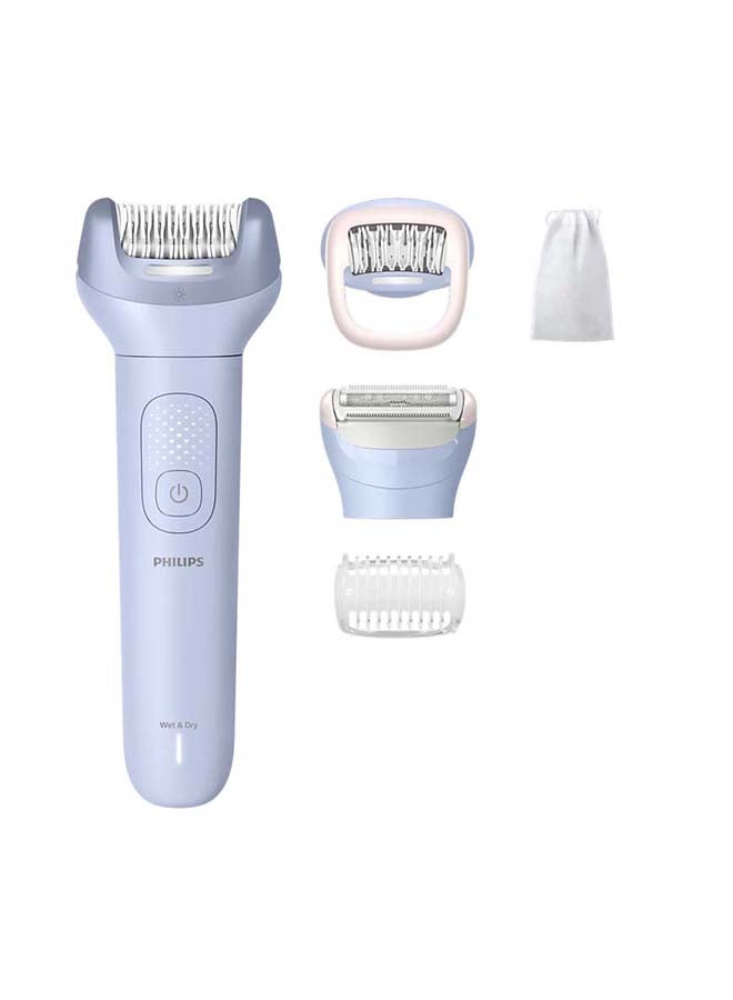 Philips Epilator Series 8000 Cordless Epilator Wet And Dry,Bre709/00 blue - Image 1