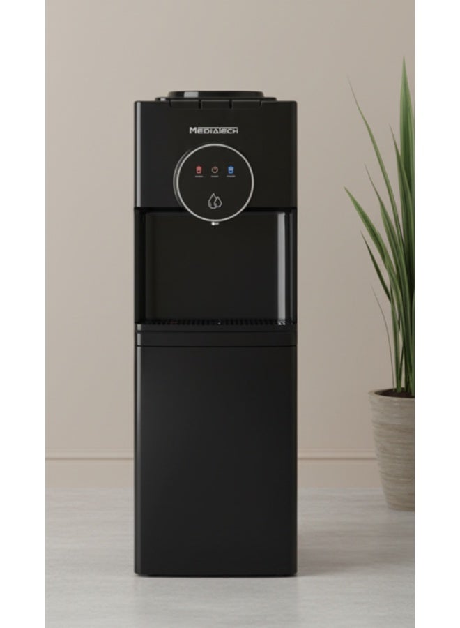 Mediatech Chillo Water Dispenser with Fridge, 3 Taps, Normal Cold and Hot water  -MT-WD2587R MT-WD2587R - Image 4